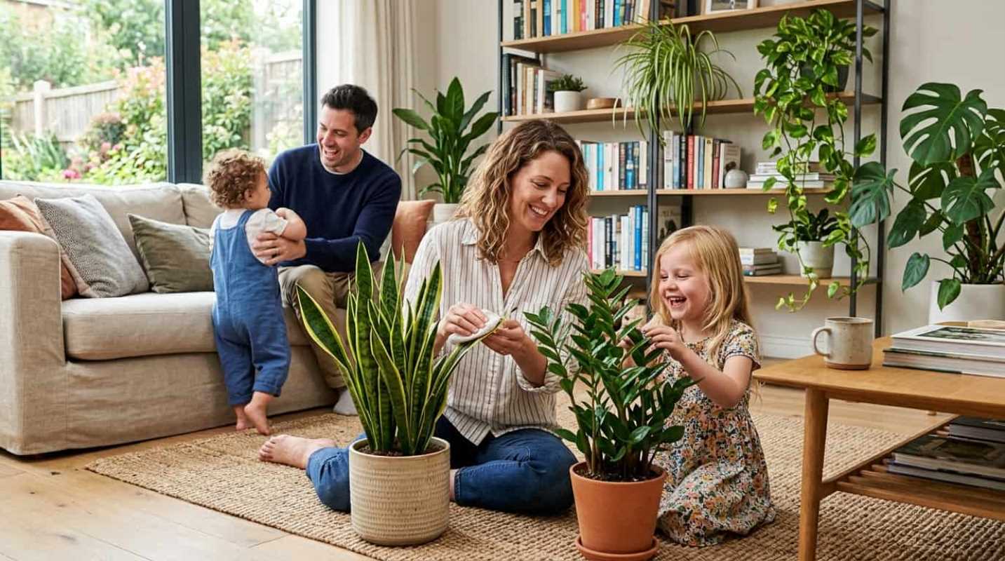 The Best Low-Maintenance Houseplants for Busy Families